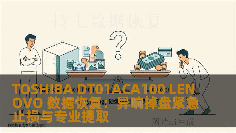 TOSHIBA DT01ACA100 LENOVO 数据恢复：异响掉盘紧急止损与专业提取