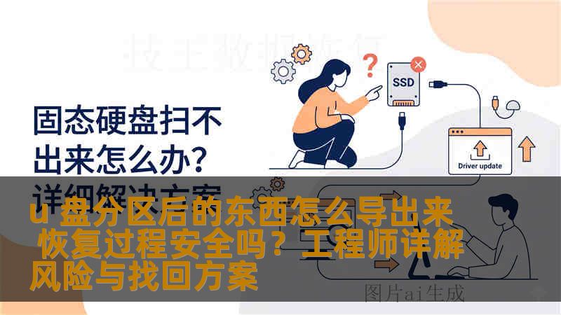 u 盘分区后的东西怎么导出来 恢复过程安全吗？工程师详解风险与找回方案