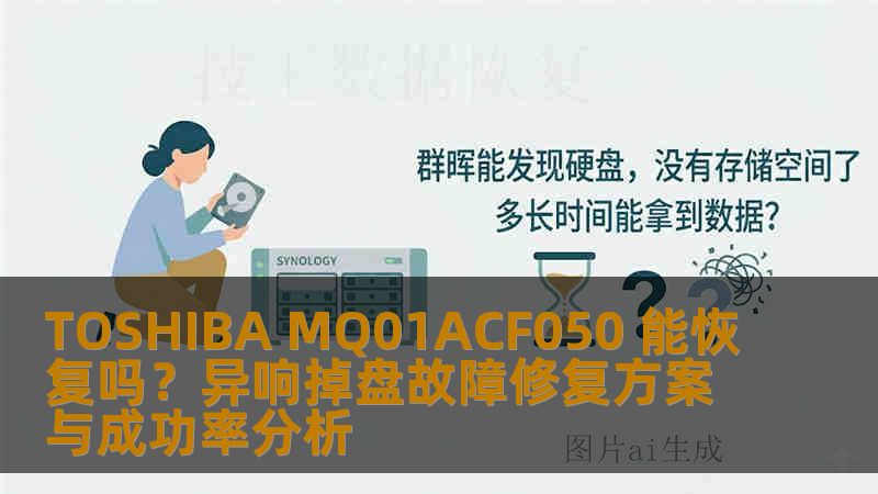 TOSHIBA MQ01ACF050 能恢复吗？异响掉盘故障修复方案与成功率分析