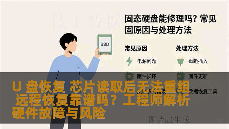 U 盘恢复 芯片读取后无法重组 远程恢复靠谱吗？工程师解析硬件故障与风险