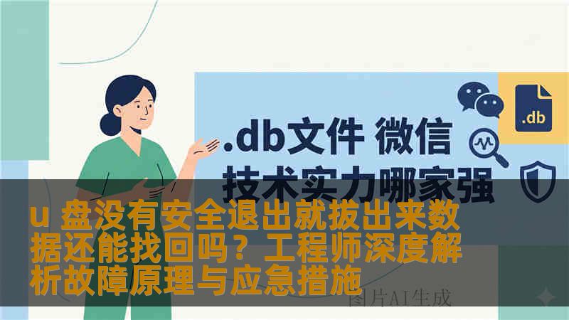 u 盘没有安全退出就拔出来数据还能找回吗？工程师深度解析故障原理与应急措施