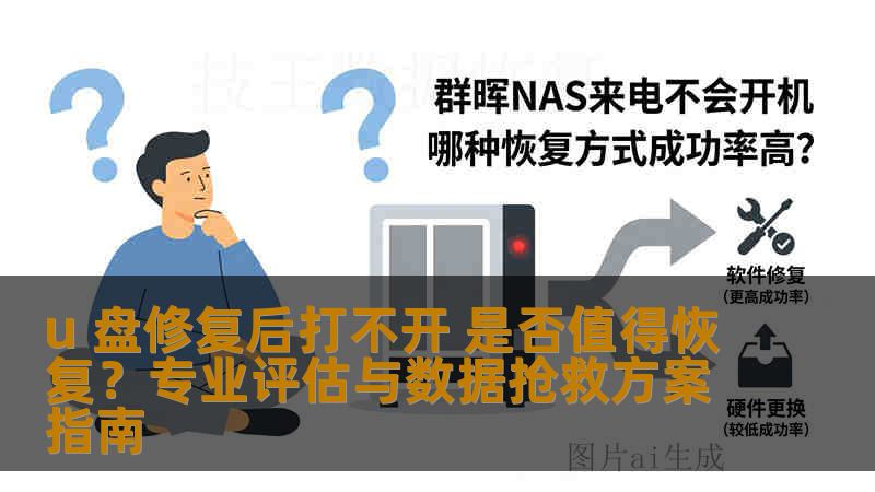 u 盘修复后打不开 是否值得恢复？专业评估与数据抢救方案指南