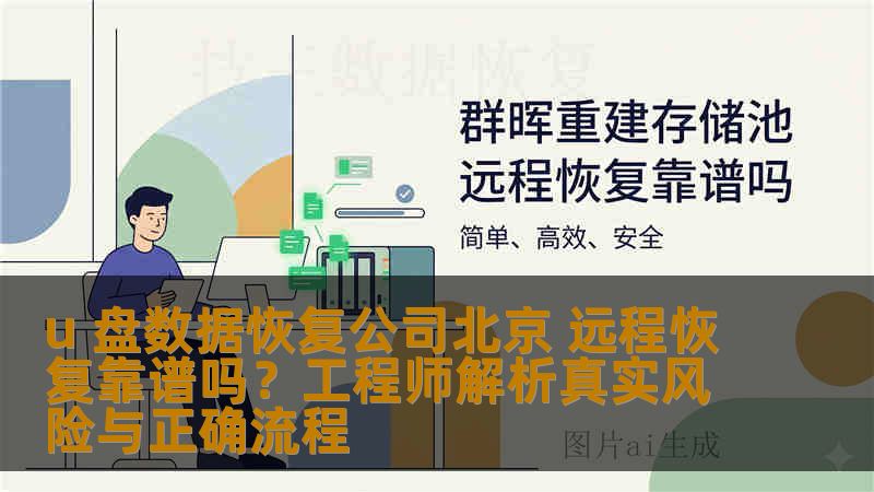 u 盘数据恢复公司北京 远程恢复靠谱吗？工程师解析真实风险与正确流程