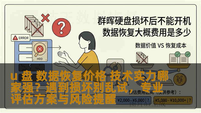 u 盘 数据恢复价格 技术实力哪家强？遇到损坏别乱试，专业评估方案与风险提醒