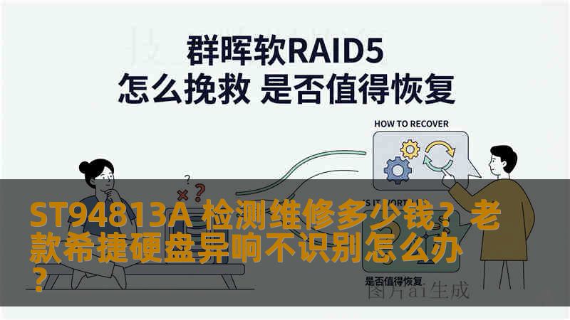 ST94813A 检测维修多少钱？老款希捷硬盘异响不识别怎么办？