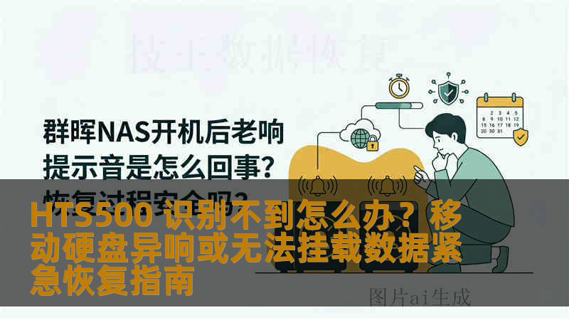 HTS500 识别不到怎么办？移动硬盘异响或无法挂载数据紧急恢复指南