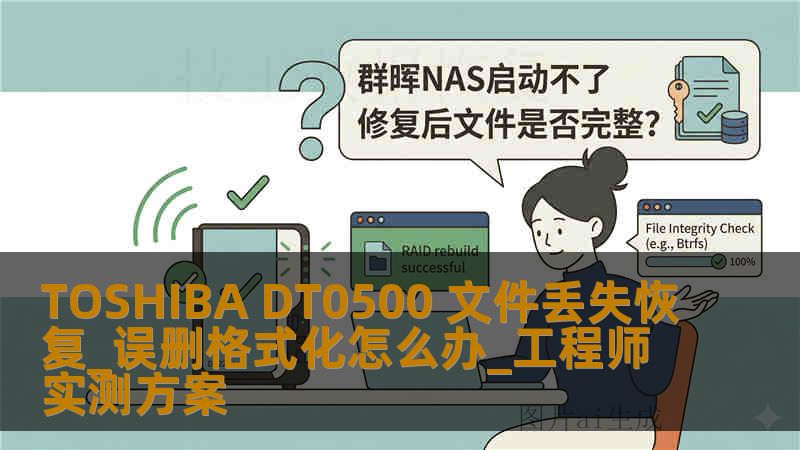 TOSHIBA DT0500 文件丢失恢复_误删格式化怎么办_工程师实测方案