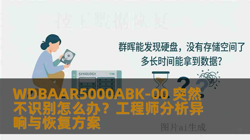 WDBAAR5000ABK-00 突然不识别怎么办？工程师分析异响与恢复方案