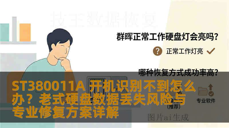 ST380011A 开机识别不到怎么办？老式硬盘数据丢失风险与专业修复方案详解