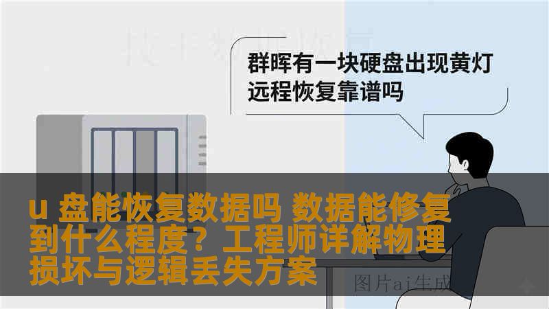 u 盘能恢复数据吗 数据能修复到什么程度？工程师详解物理损坏与逻辑丢失方案