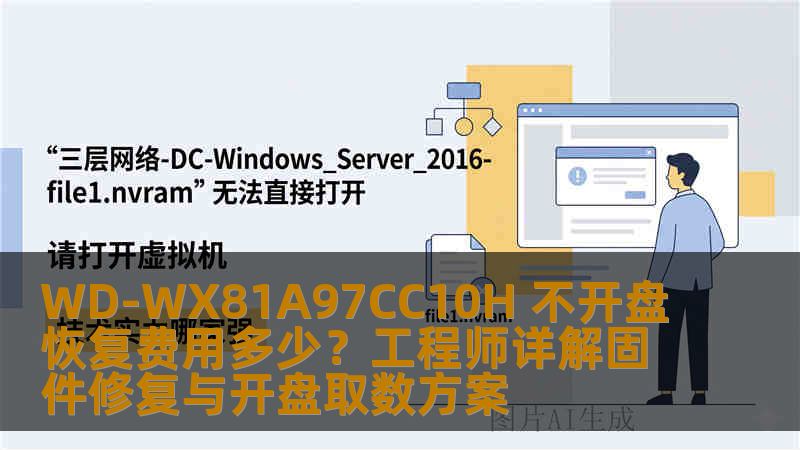 WD-WX81A97CC10H 不开盘恢复费用多少？工程师详解固件修复与开盘取数方案