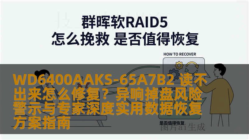 WD6400AAKS-65A7B2 读不出来怎么修复？异响掉盘风险警示与专家深度实用数据恢复方案指南