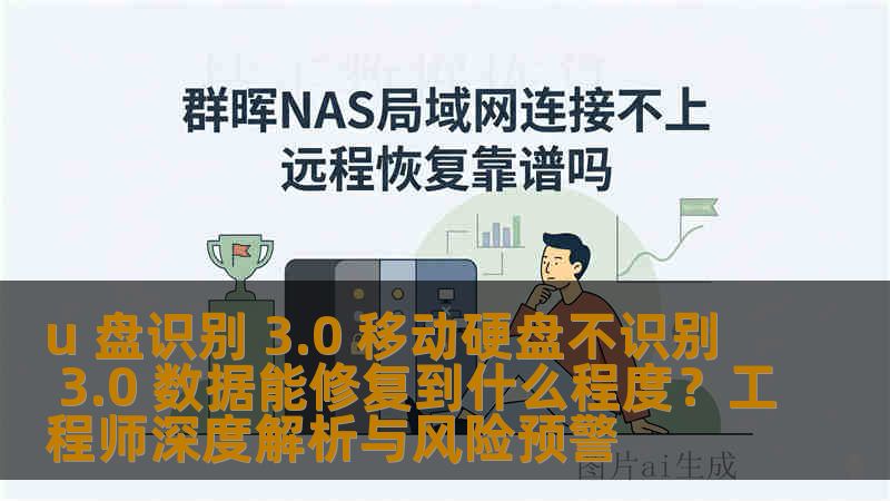 u 盘识别 3.0 移动硬盘不识别 3.0 数据能修复到什么程度？工程师深度解析与风险预警