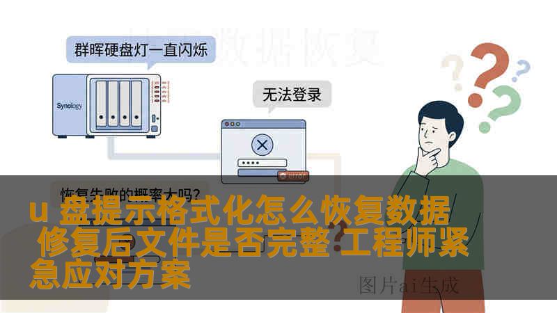 u 盘提示格式化怎么恢复数据 修复后文件是否完整 工程师紧急应对方案