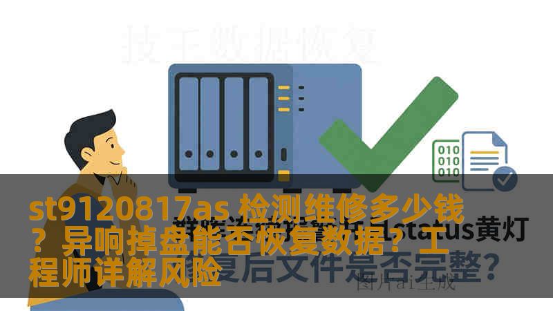 st9120817as 检测维修多少钱？异响掉盘能否恢复数据？工程师详解风险