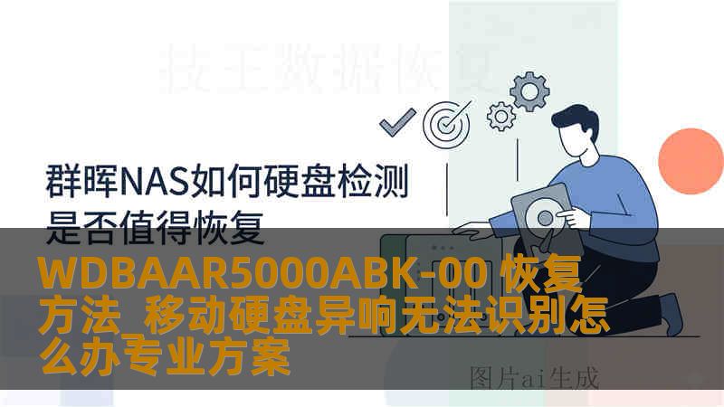 WDBAAR5000ABK-00 恢复方法_移动硬盘异响无法识别怎么办专业方案