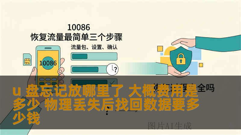 u 盘忘记放哪里了 大概费用是多少 物理丢失后找回数据要多少钱