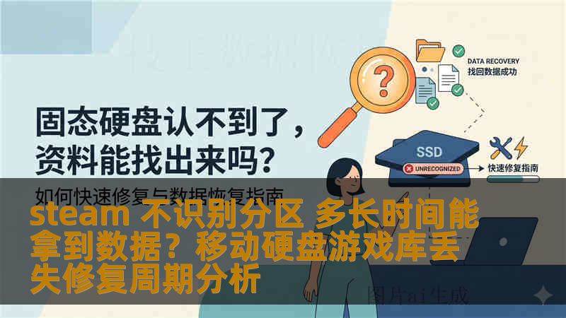 steam 不识别分区 多长时间能拿到数据？移动硬盘游戏库丢失修复周期分析