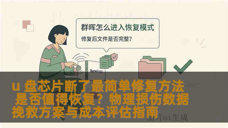 u 盘芯片断了最简单修复方法 是否值得恢复？物理损伤数据挽救方案与成本评估指南