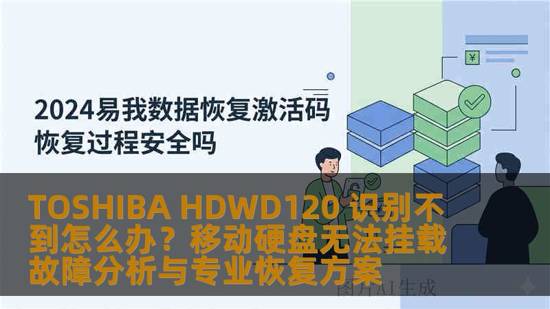 TOSHIBA HDWD120 识别不到怎么办？移动硬盘无法挂载故障分析与专业恢复方案