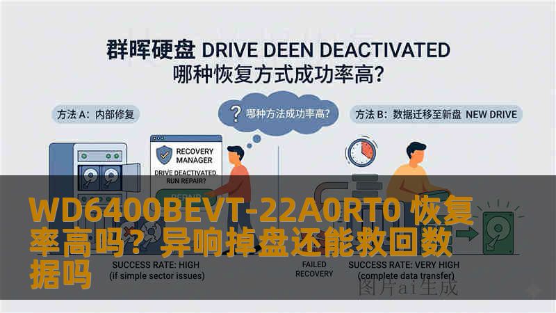 WD6400BEVT-22A0RT0 恢复率高吗？异响掉盘还能救回数据吗
