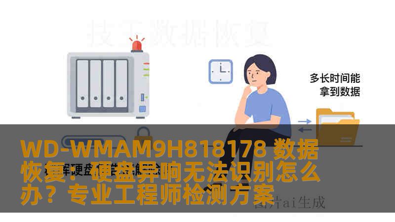 WD-WMAM9H818178 数据恢复：硬盘异响无法识别怎么办？专业工程师检测方案