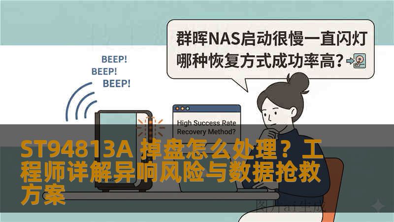 ST94813A 掉盘怎么处理？工程师详解异响风险与数据抢救方案