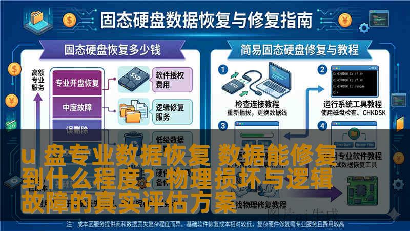 u 盘专业数据恢复 数据能修复到什么程度？物理损坏与逻辑故障的真实评估方案