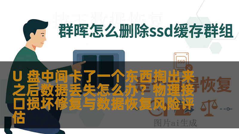 U 盘中间卡了一个东西掏出来之后数据丢失怎么办？物理接口损坏修复与数据恢复风险评估