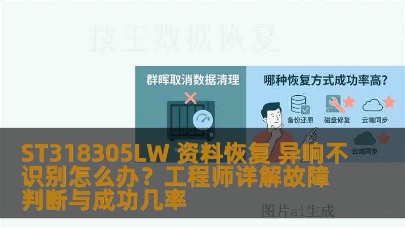 ST318305LW 资料恢复 异响不识别怎么办？工程师详解故障判断与成功几率