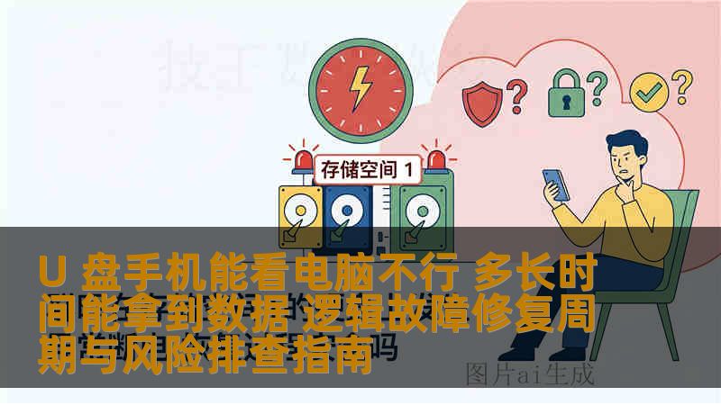 U 盘手机能看电脑不行 多长时间能拿到数据 逻辑故障修复周期与风险排查指南