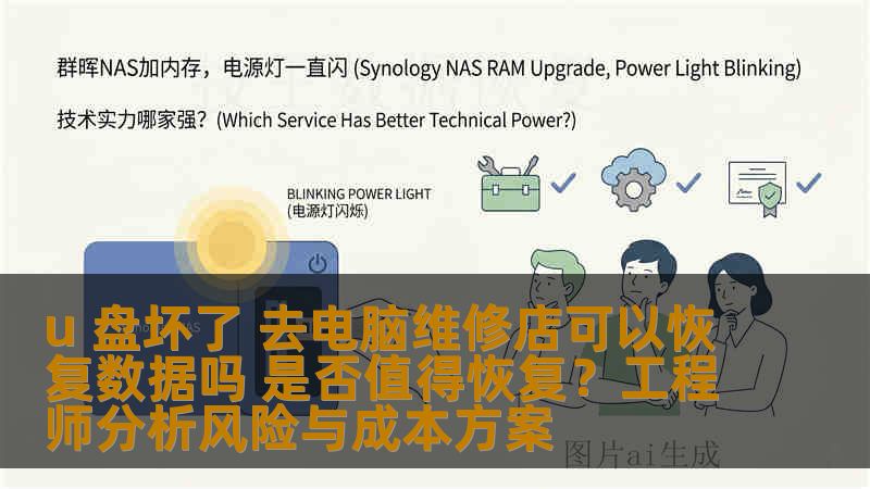 u 盘坏了 去电脑维修店可以恢复数据吗 是否值得恢复？工程师分析风险与成本方案