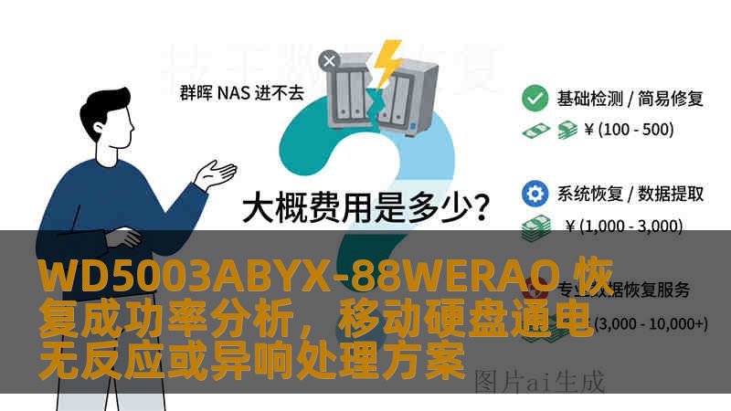 WD5003ABYX-88WERAO 恢复成功率分析，移动硬盘通电无反应或异响处理方案