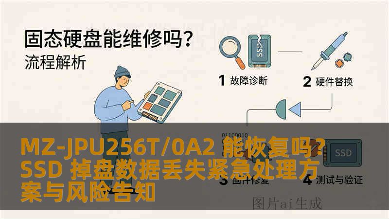 MZ-JPU256T/0A2 能恢复吗？SSD 掉盘数据丢失紧急处理方案与风险告知