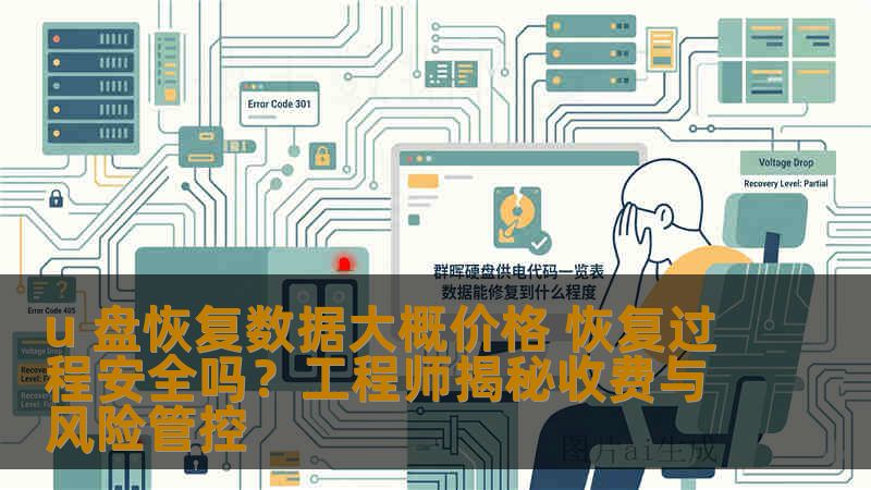 u 盘恢复数据大概价格 恢复过程安全吗？工程师揭秘收费与风险管控