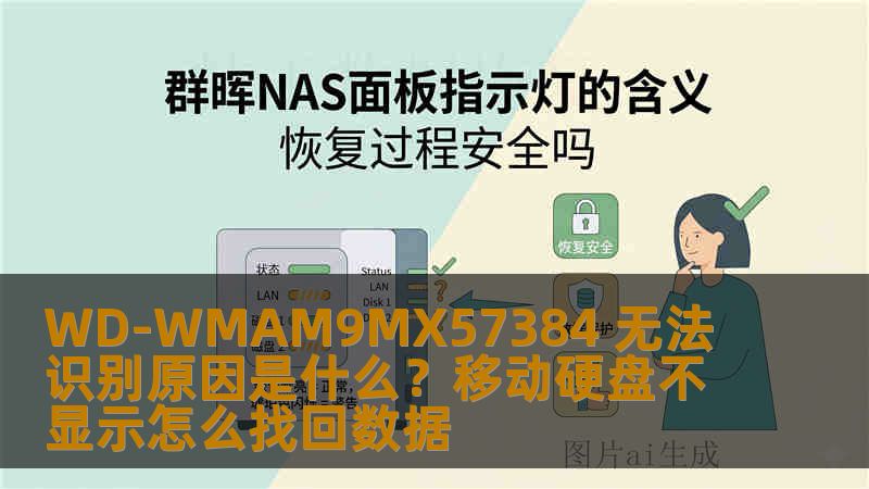 WD-WMAM9MX57384 无法识别原因是什么？移动硬盘不显示怎么找回数据