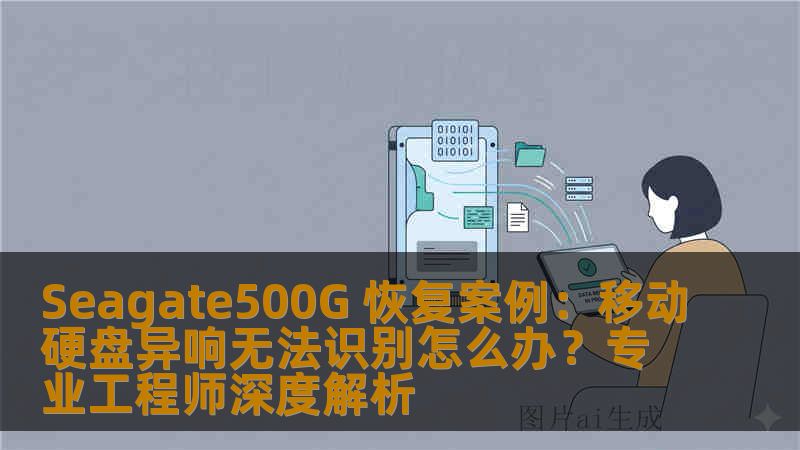 Seagate500G 恢复案例：移动硬盘异响无法识别怎么办？专业工程师深度解析
