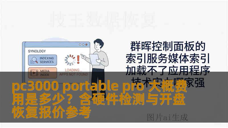 pc3000 portable pro 大概费用是多少？含硬件检测与开盘恢复报价参考