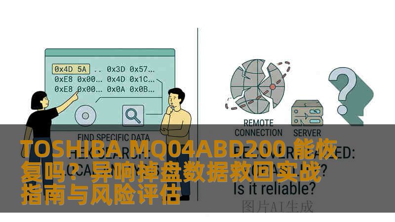 TOSHIBA MQ04ABD200 能恢复吗？异响掉盘数据救回实战指南与风险评估