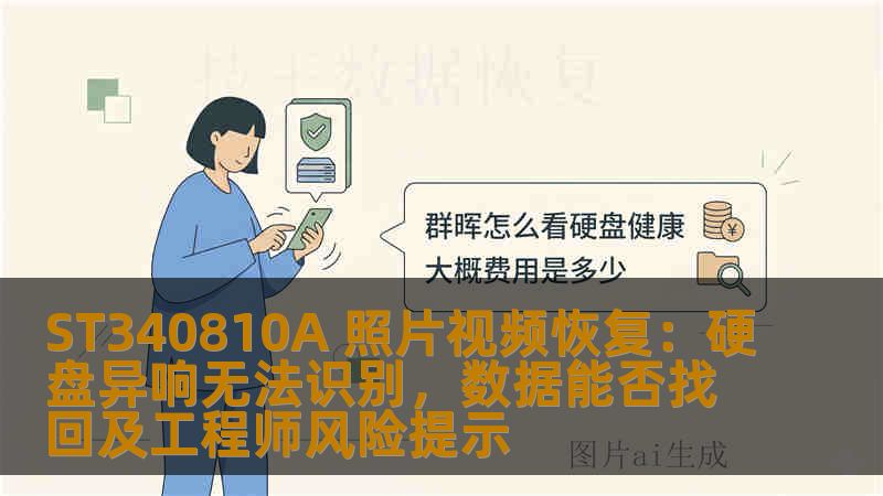ST340810A 照片视频恢复：硬盘异响无法识别，数据能否找回及工程师风险提示