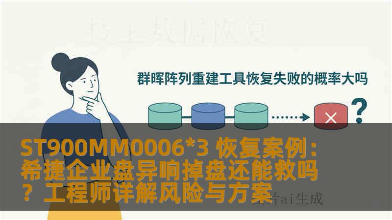 ST900MM0006*3 恢复案例：希捷企业盘异响掉盘还能救吗？工程师详解风险与方案