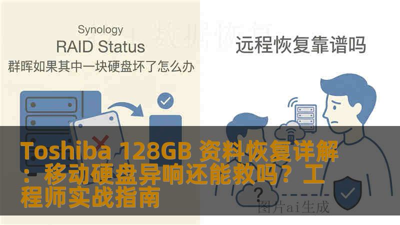Toshiba 128GB 资料恢复详解：移动硬盘异响还能救吗？工程师实战指南