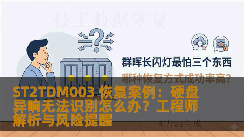 ST2TDM003 恢复案例：硬盘异响无法识别怎么办？工程师解析与风险提醒