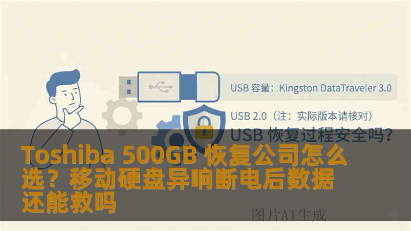 Toshiba 500GB 恢复公司怎么选？移动硬盘异响断电后数据还能救吗