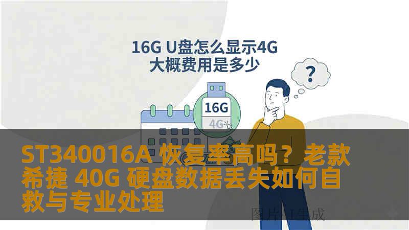 ST340016A 恢复率高吗？老款希捷 40G 硬盘数据丢失如何自救与专业处理