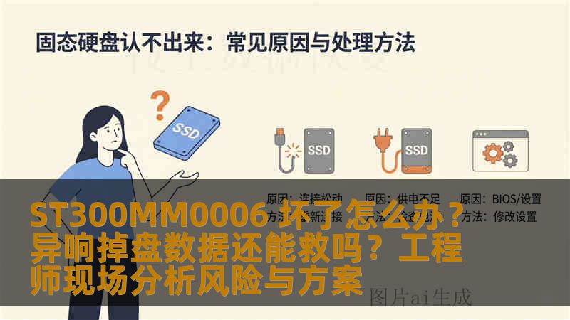ST300MM0006 坏了怎么办？异响掉盘数据还能救吗？工程师现场分析风险与方案