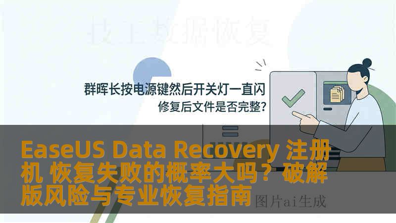 EaseUS Data Recovery 注册机 恢复失败的概率大吗？破解版风险与专业恢复指南