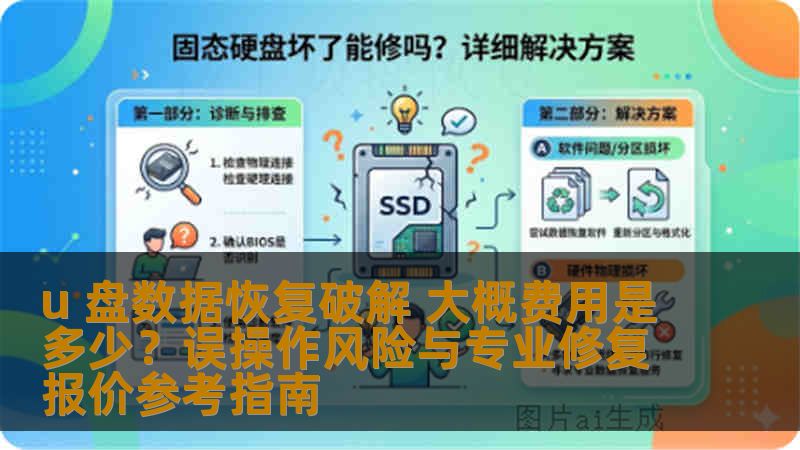 u 盘数据恢复破解 大概费用是多少？误操作风险与专业修复报价参考指南