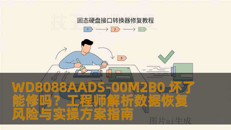 WD8088AADS-00M2B0 坏了能修吗？工程师解析数据恢复风险与实操方案指南
