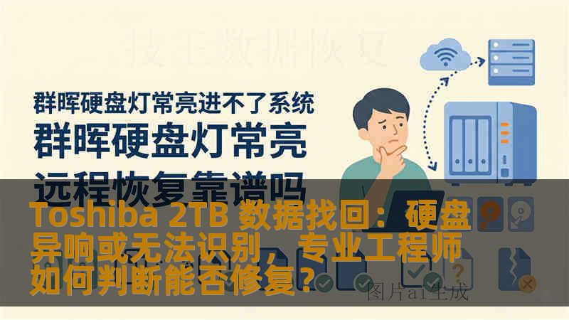 Toshiba 2TB 数据找回：硬盘异响或无法识别，专业工程师如何判断能否修复？